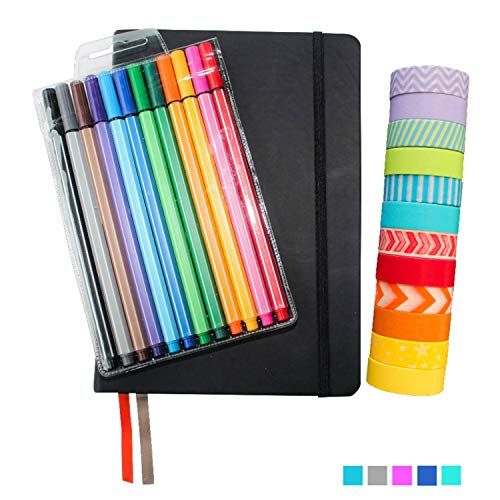 Fineliner Pen, Color Pen Set, 24 Colored Pens, 0.38mm Fine Tip Drawing Pens  Porous Fine Point Writing Pens Fine Line Marker Pens Planner Pens for  Journal Planner Note Taking (24 Colors) 