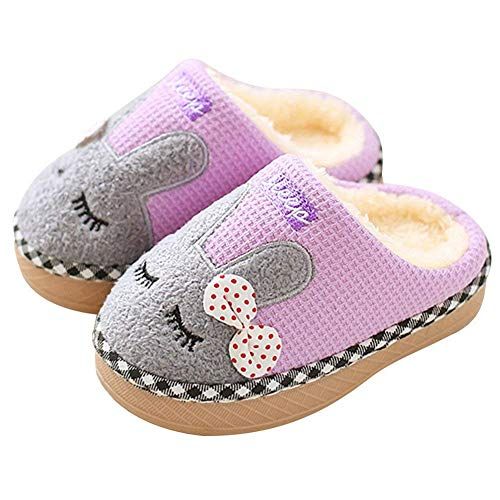 kids memory foam slippers