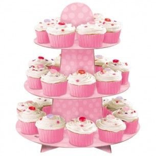 Cupcake Stand Pale Pink