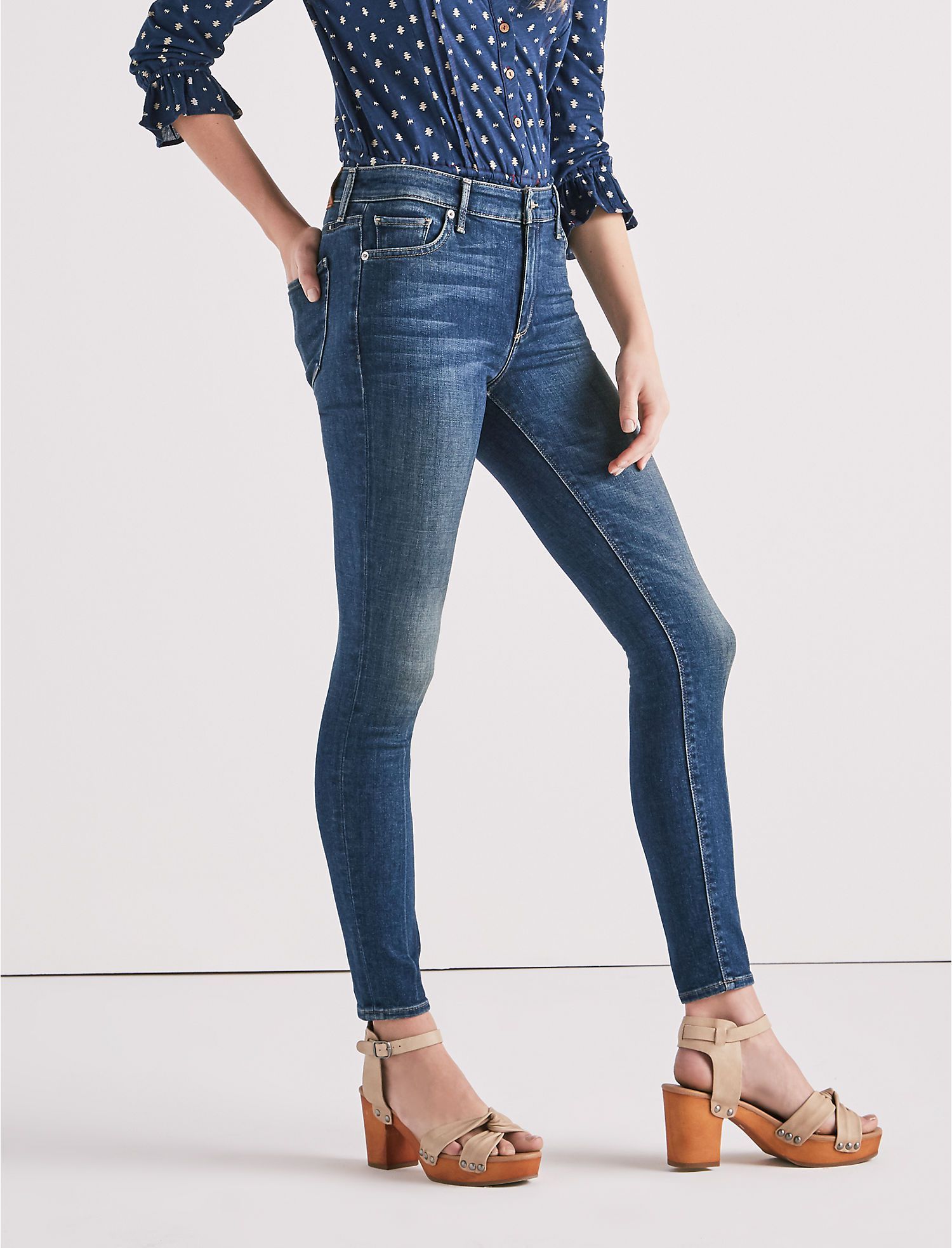 These Waist-Hugging Jeans With Four Inseam Lengths