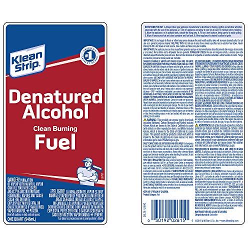 Klean-Strip Denatured Alcohol