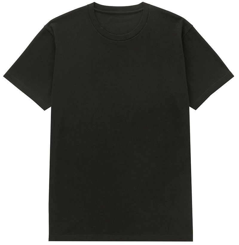 simple black t shirt