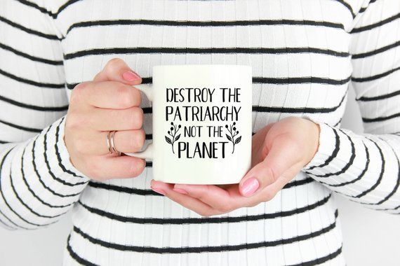 Destroy the Patriarchy Not the Planet Mug