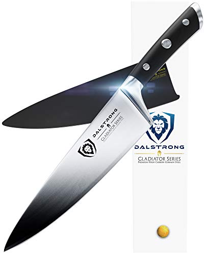 Dalstrong Santoku Knife - Small - Gladiator Series - German HC Steel - 5 - Sheath