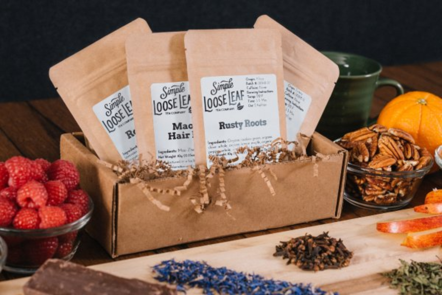 Simple Loose Leaf Tea Box