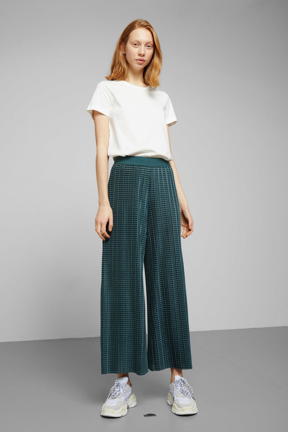 Weekday Wassily Pleated Velvet Trousers