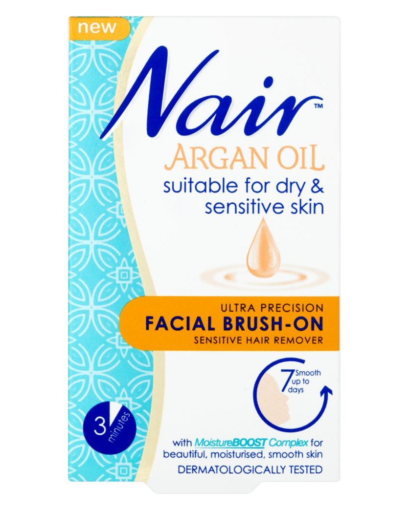 Nair Sensitive Formula Facial Brush-On