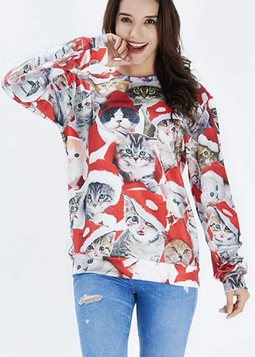 chic ugly christmas sweater