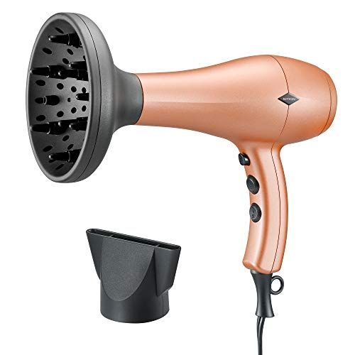 NITION Negative Ions Ceramic Hair Dryer with Diffuser 
