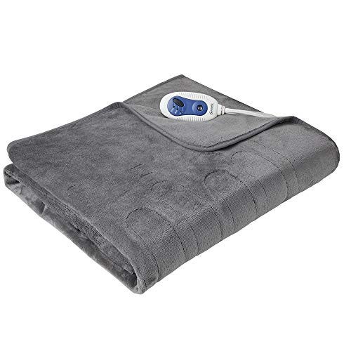 Beautyrest Heated Electric Throw with Foot Pocket