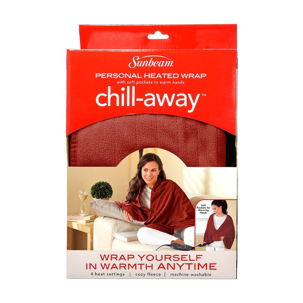 Sunbeam Chill-Away Heated Fleece Wrap