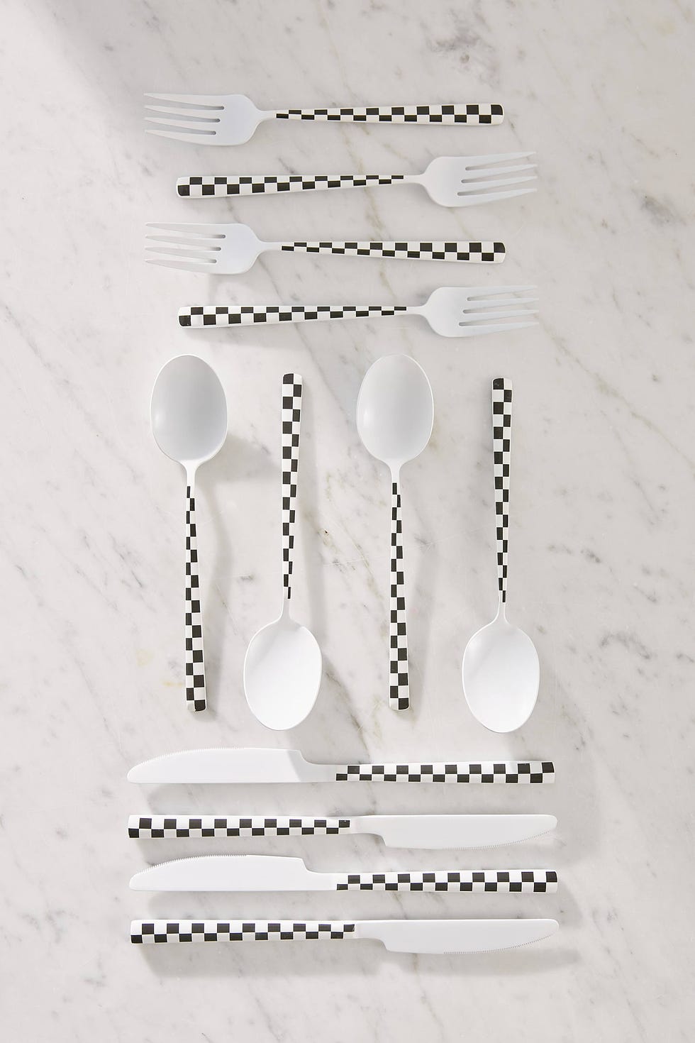 STONE WASHED BAGUETTE FLATWARE SET – Ellei Home