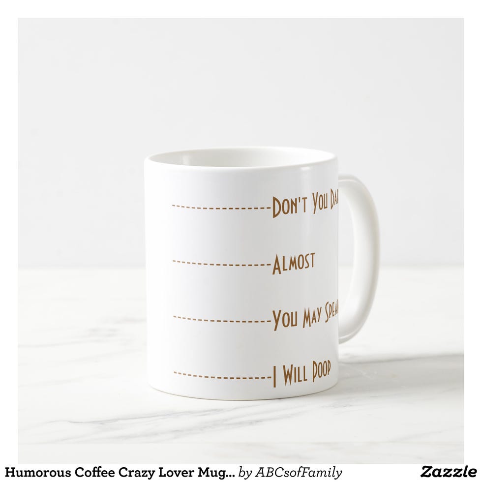 LookHUMAN This Is Probably Whiskey White 15 Ounce Ceramic Coffee Mug