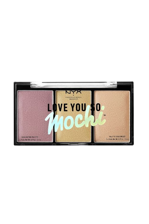 Best for a Glossy Finish: NYX Love You So Mochi Highlighting Palette