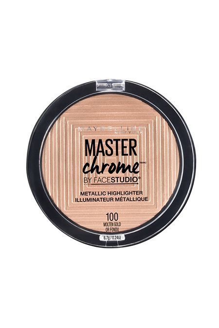 Best for Extra Shine: Maybelline FaceStudio Master Chrome Metallic Highlighter