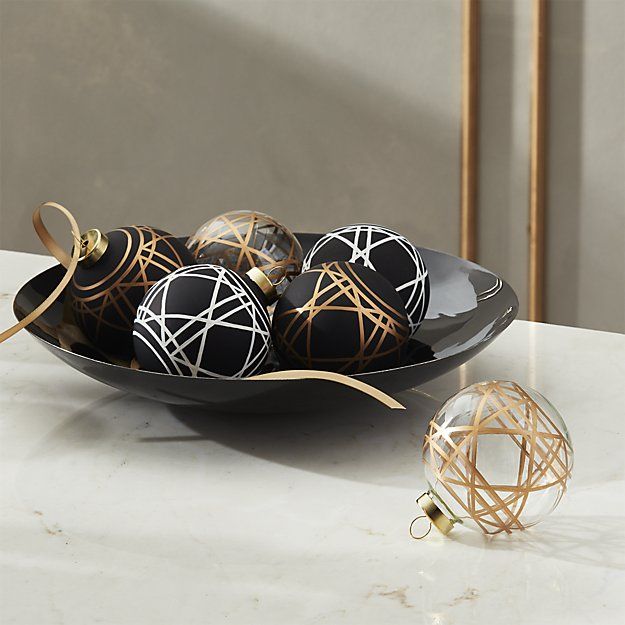 Intersect Handpainted Ornaments