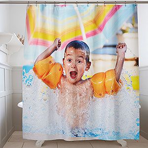Personalized Photo Shower Curtain