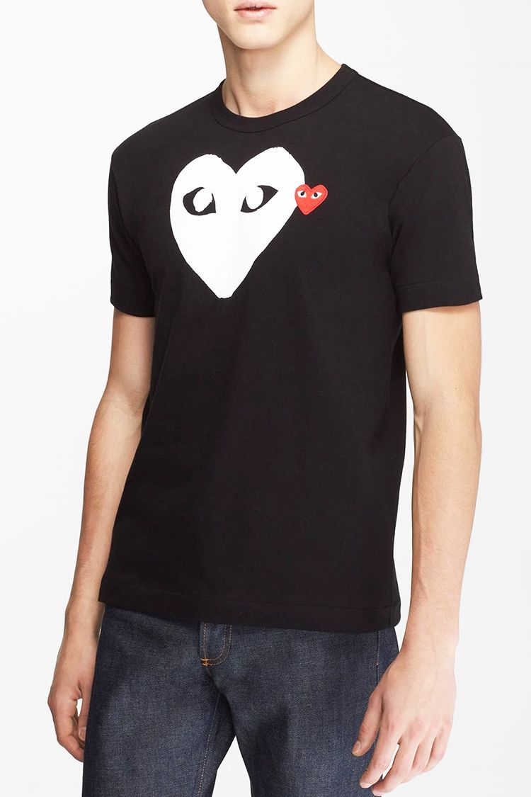 Comme des Garçons Men's PLAY X-Ray Heart Logo T-Shirt