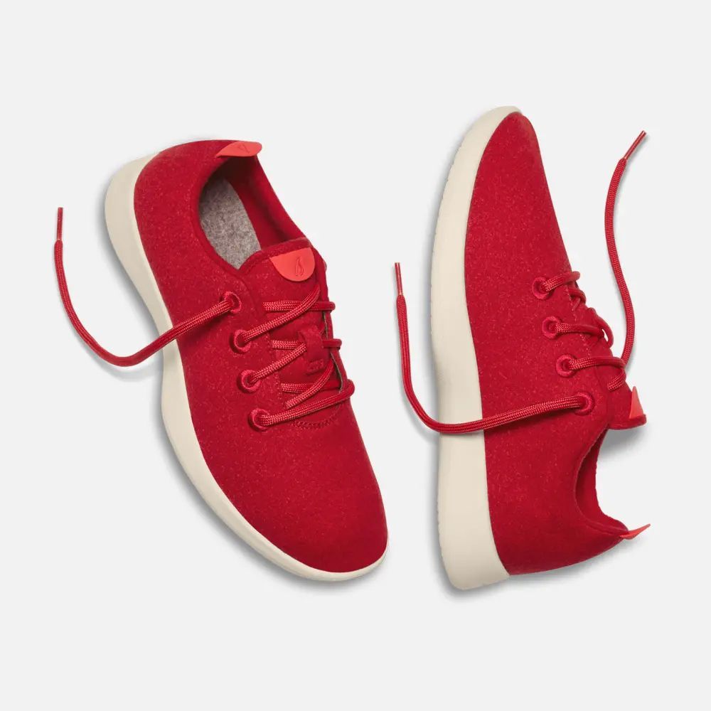 allbirds red shoes