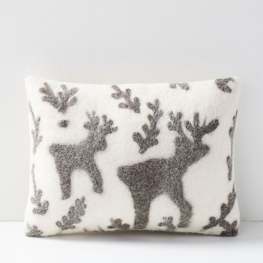 Felt Deer Pillow