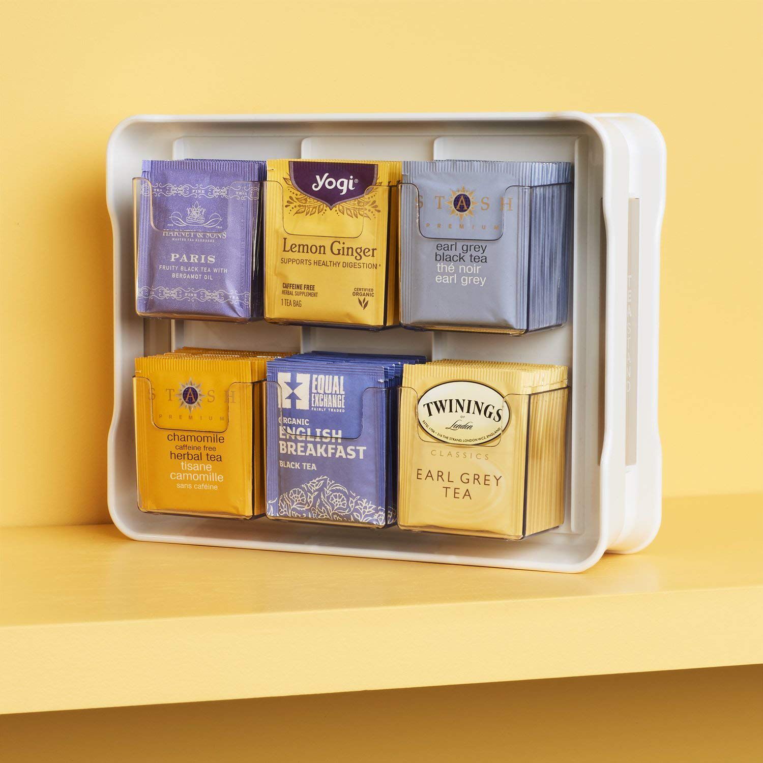 TeaStand 100+ Compact Tea Bag Organizer