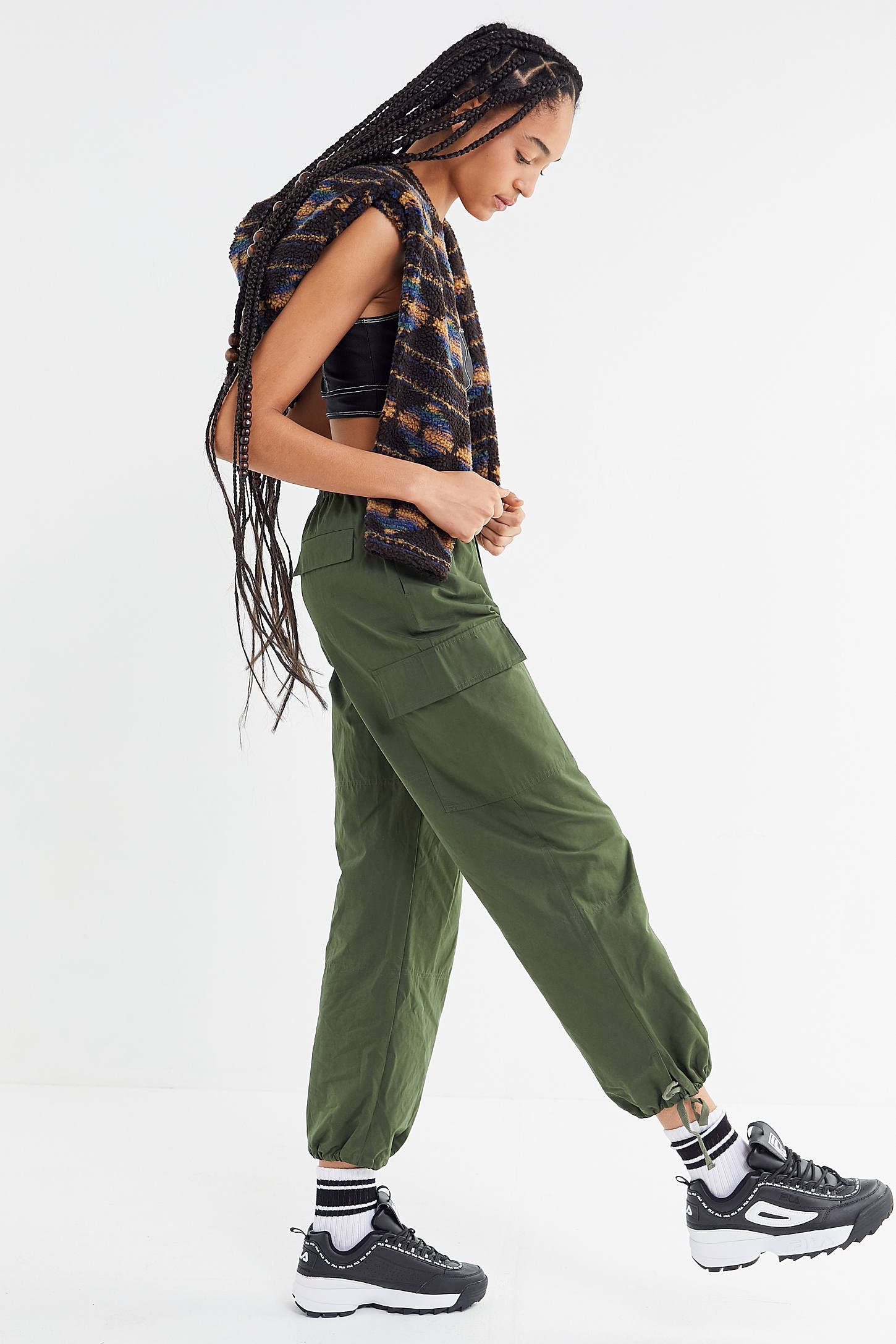 UO Lara High-Rise Cargo Pant [REGULAR]