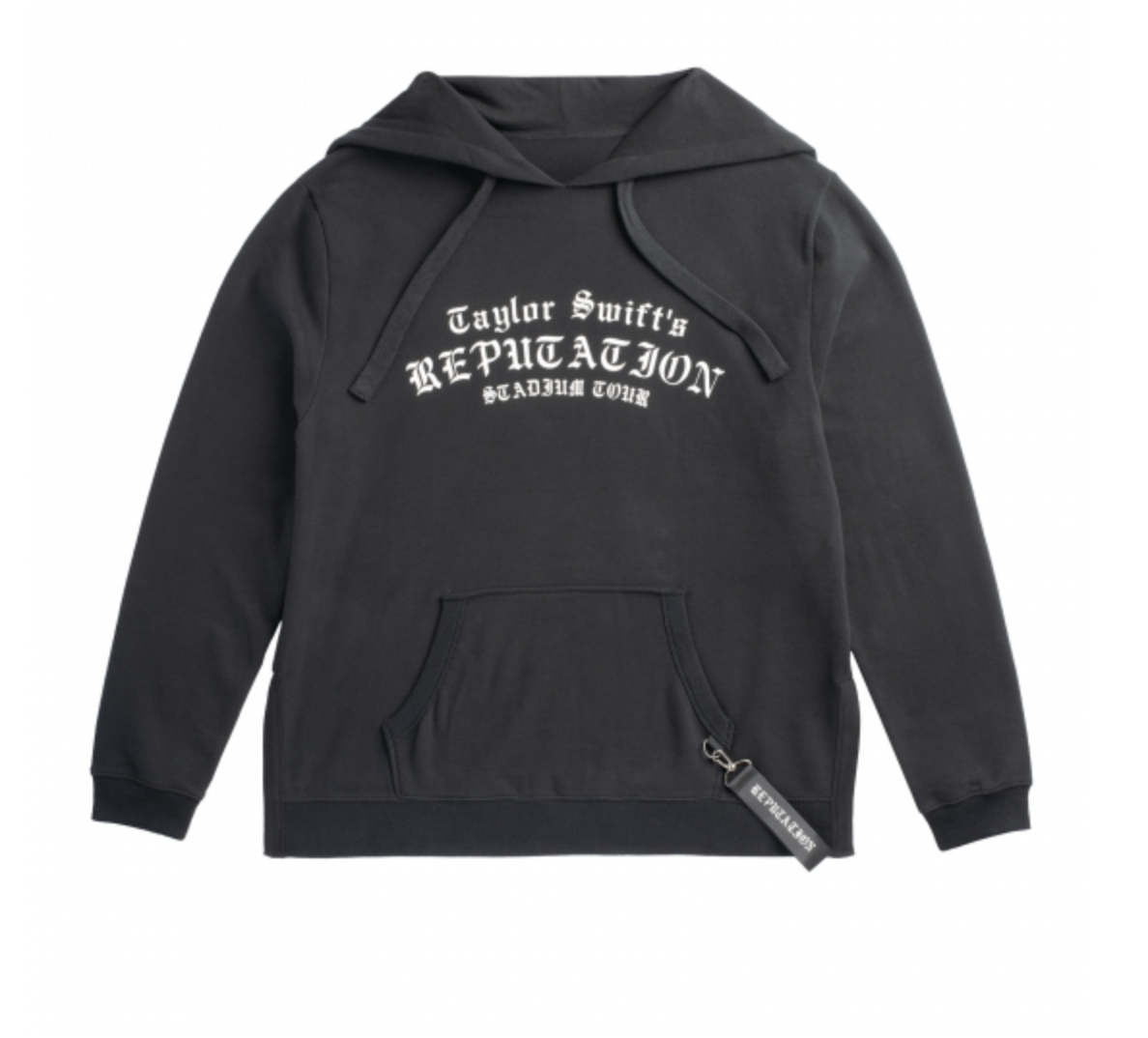 white reputation hoodie