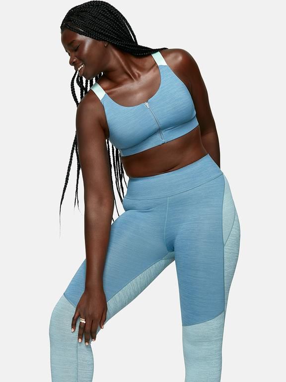 girls sports crop top and leggings