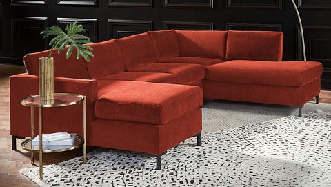10 Best Sectional Sofas For 2019 Stylish Sofa Under 1 000 2 Rivet Edgewest Low Back Modern U Sectional