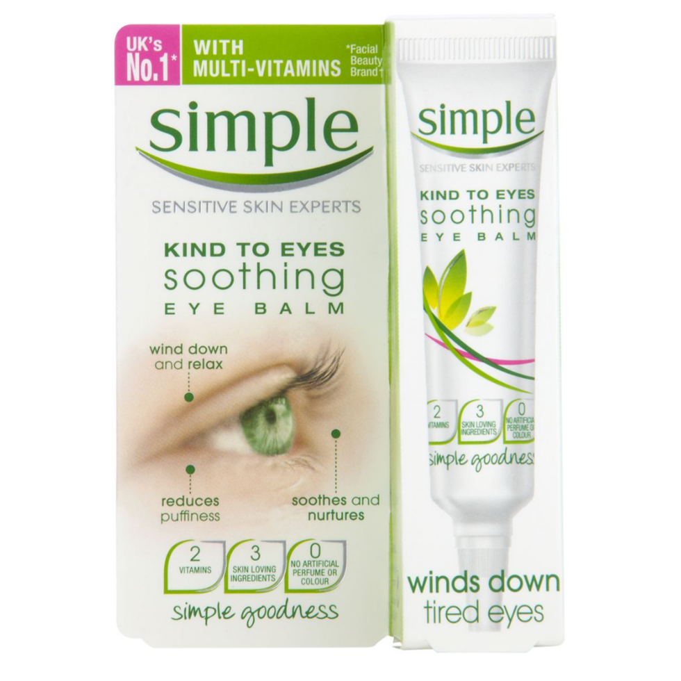 Simple Kind To Eyes Eye Balm Soothing 15ml