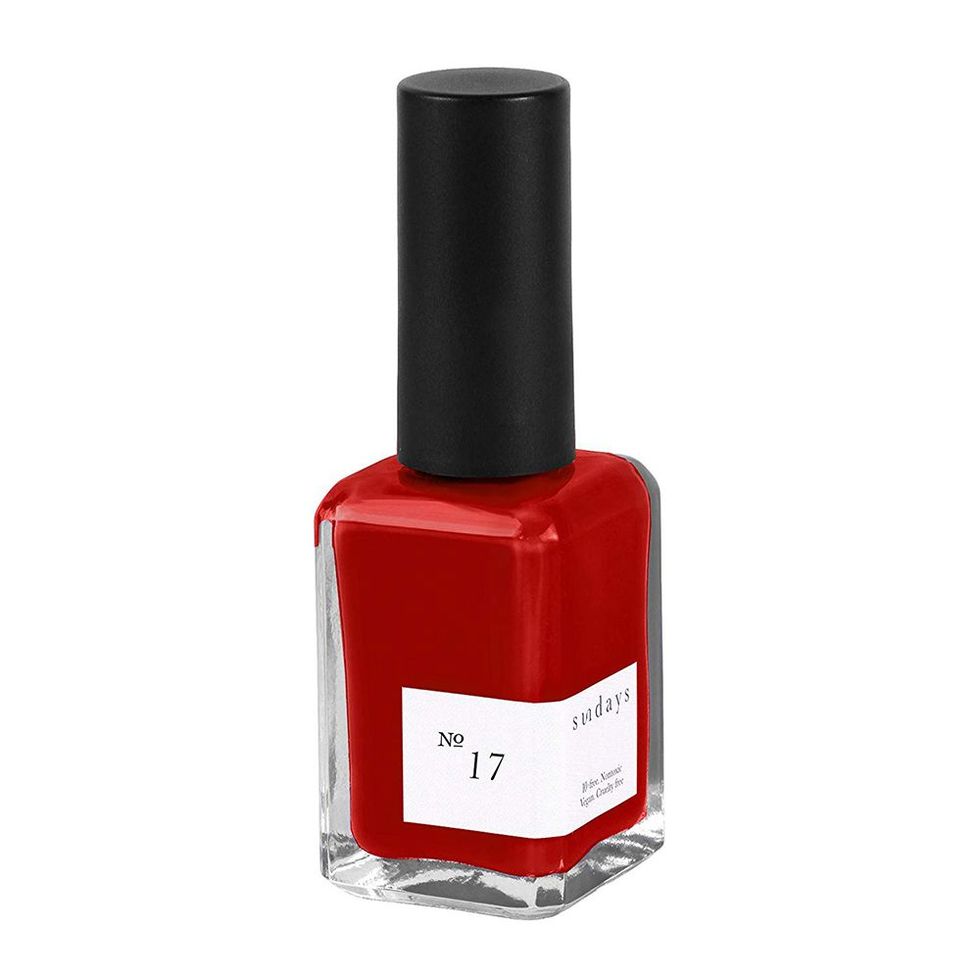 This $11 Cherry Red Nail Polish Has Been My Vacation Go-To for Years