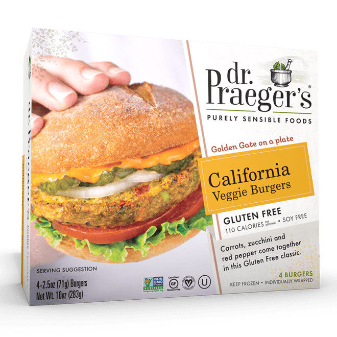 Dr. Praeger’s Gluten Free and Vegan California Veggie Burger