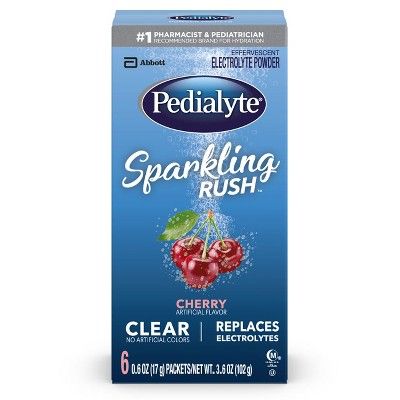 Pedialyte Sparkling Rush Electrolyte Powder