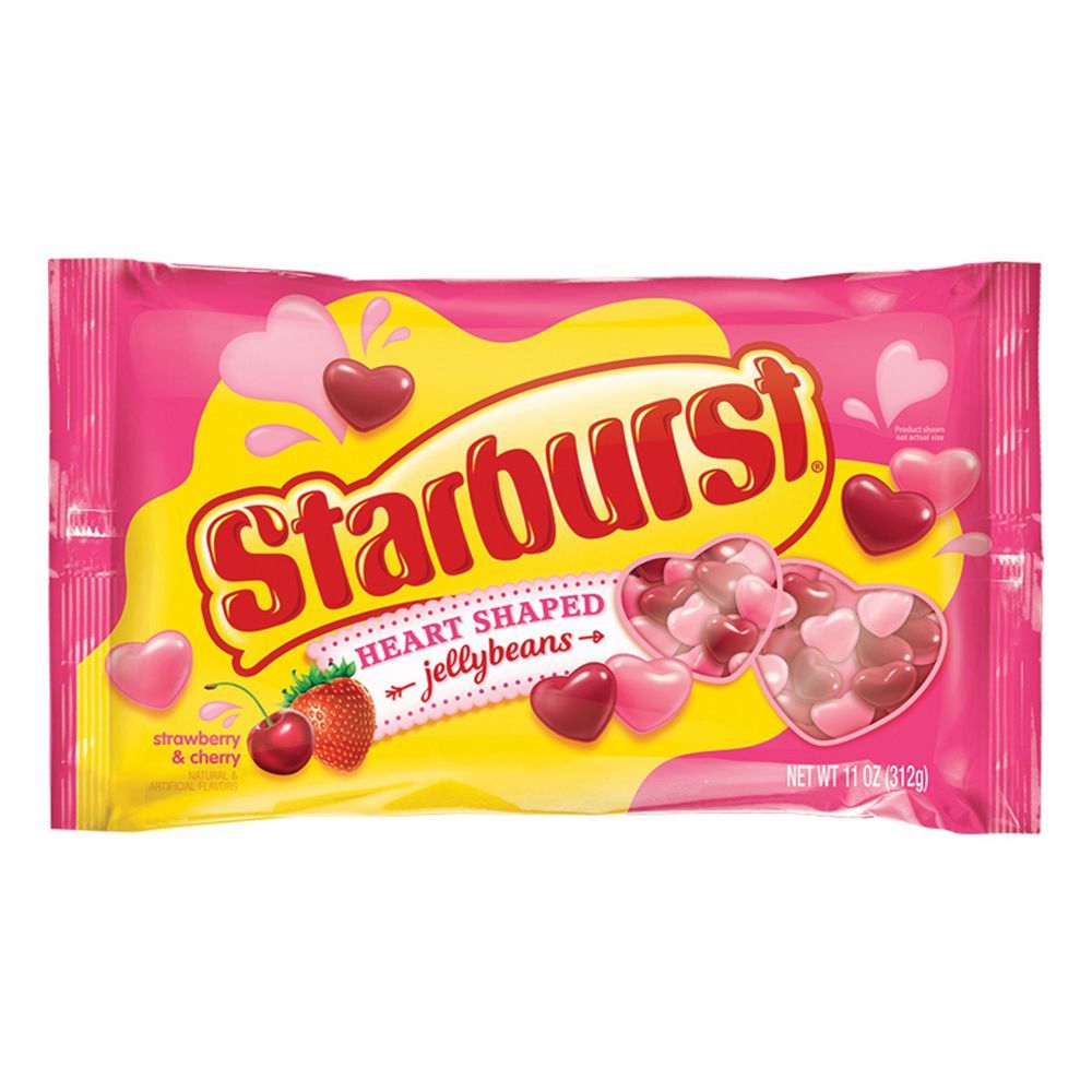Starburst Heart-Shaped Jellybeans
