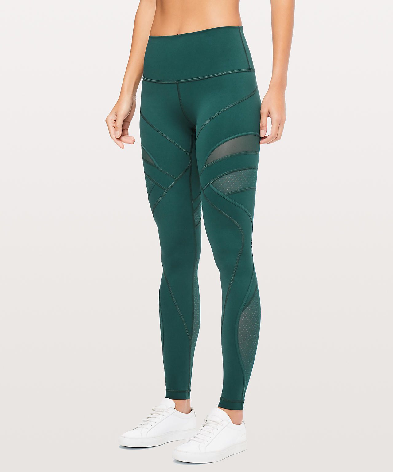 lululemon mesh black leggings