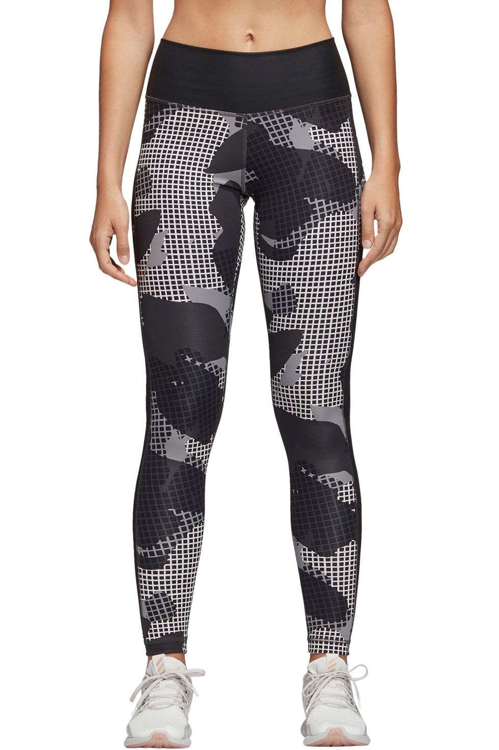 High-Waisted Crop Mesh Leggings Clothing in Black - Get great deals at  JustFab