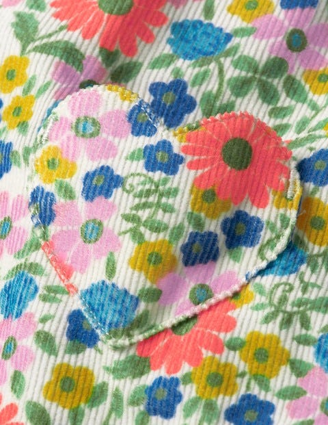 Mini Boden Heart Pocket Overalls