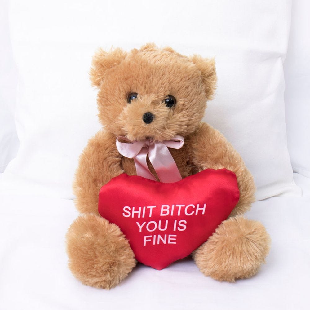 2017 valentine's day bear