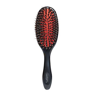 Brosse de toilettage à poils naturels moyens et à picots en nylon de Denman