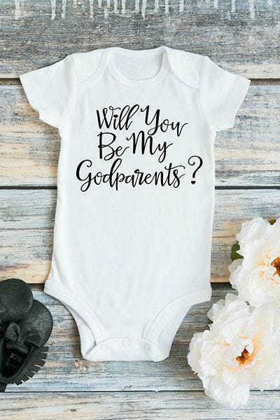 Will You Be a Godparent Proposal Ideas - Creative Proposals for ...