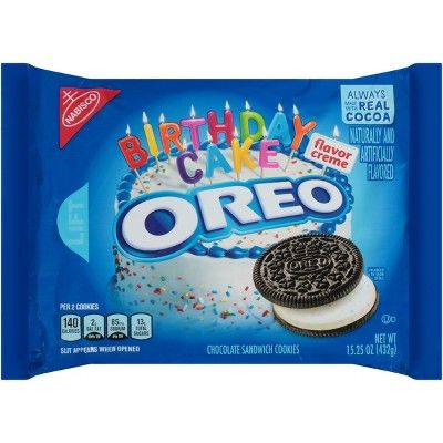 Oreo Birthday Cake Cookies