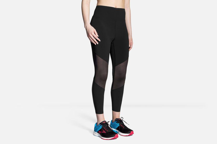 mesh insert gym leggings