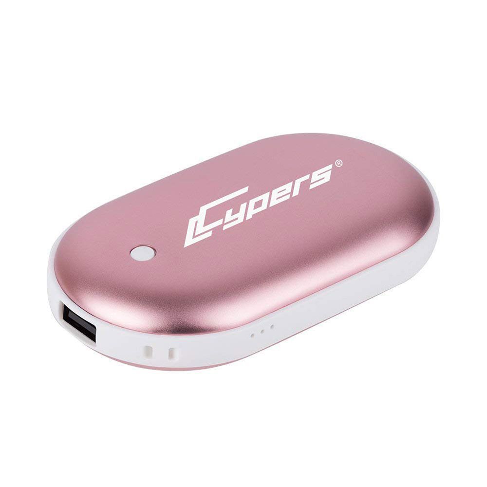Pink Hand Warmer Phone Charger