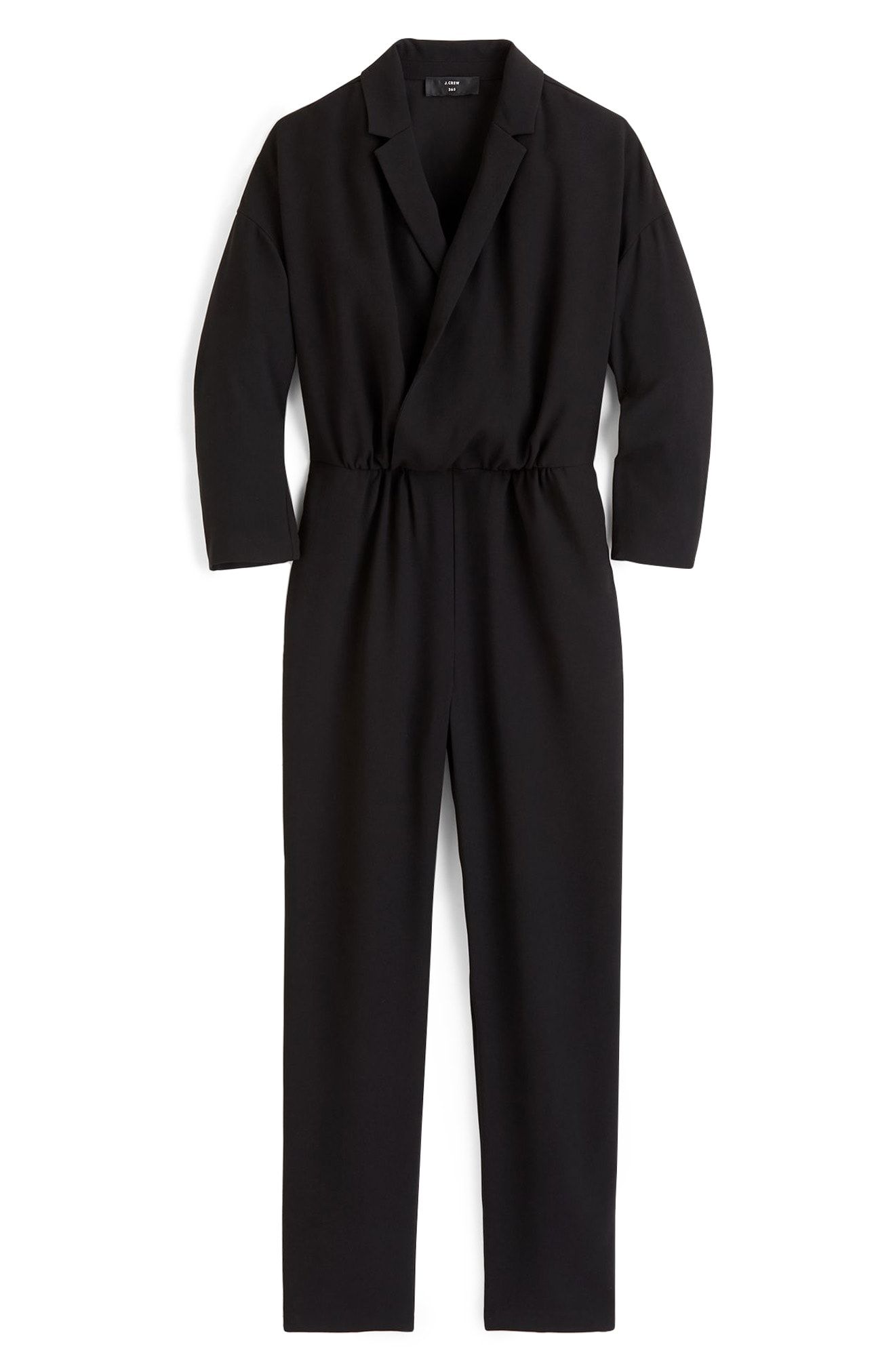 J crew 2025 crepe lapel jumpsuit
