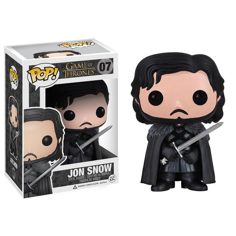 Game of Thrones Jon Snow Pop! Vinyl Figure