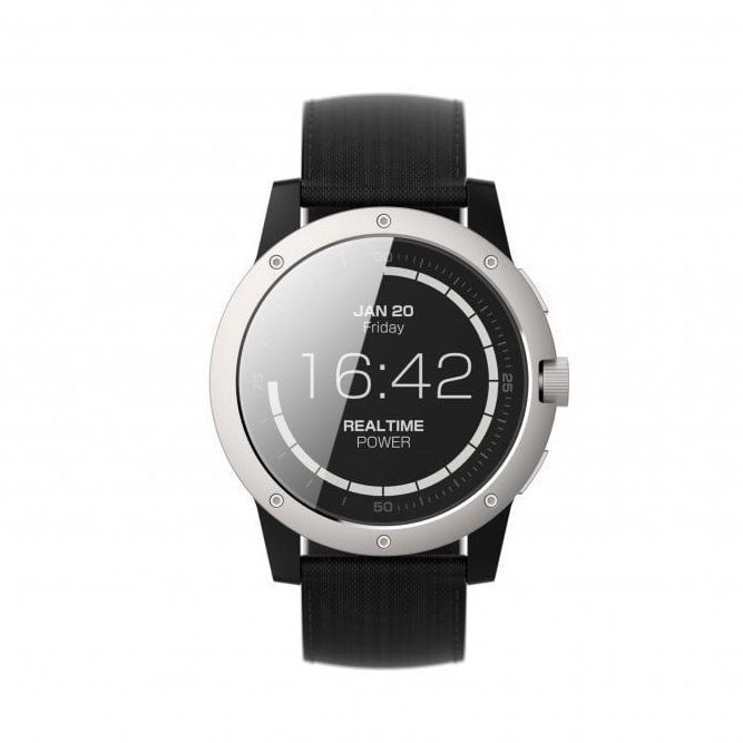 MATRIX Smartwatch PW01 Black Nylon Smart Watch