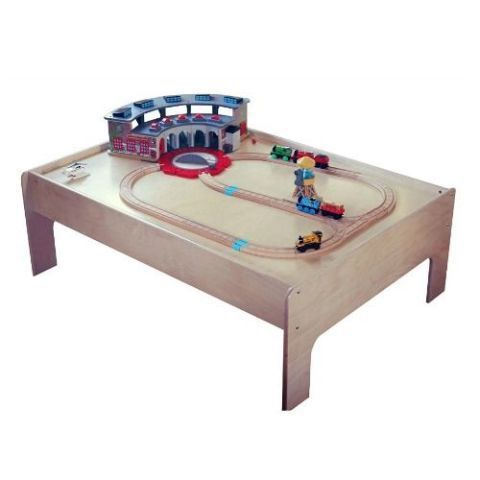 Sodura Birch Wood Kids Train Table