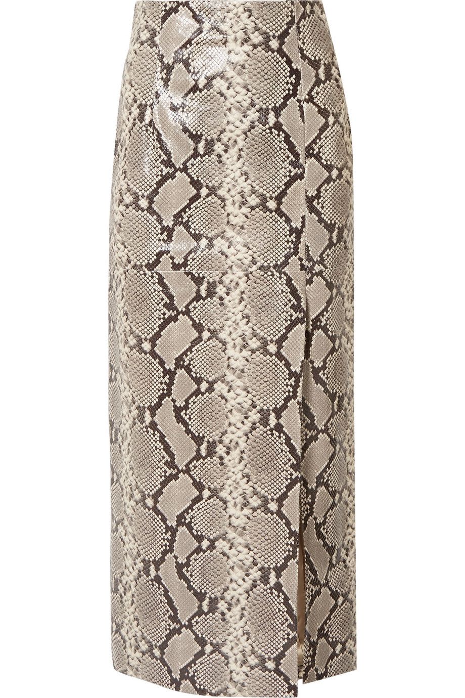 all in favor snake print skirt