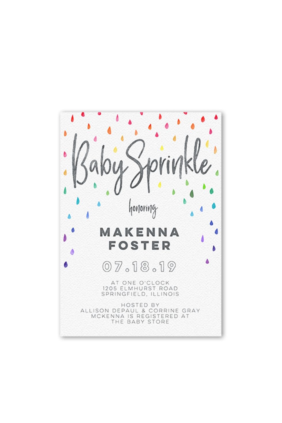 Berry Sweet Baby Shower Invitation Template Shower, Sprinkle or