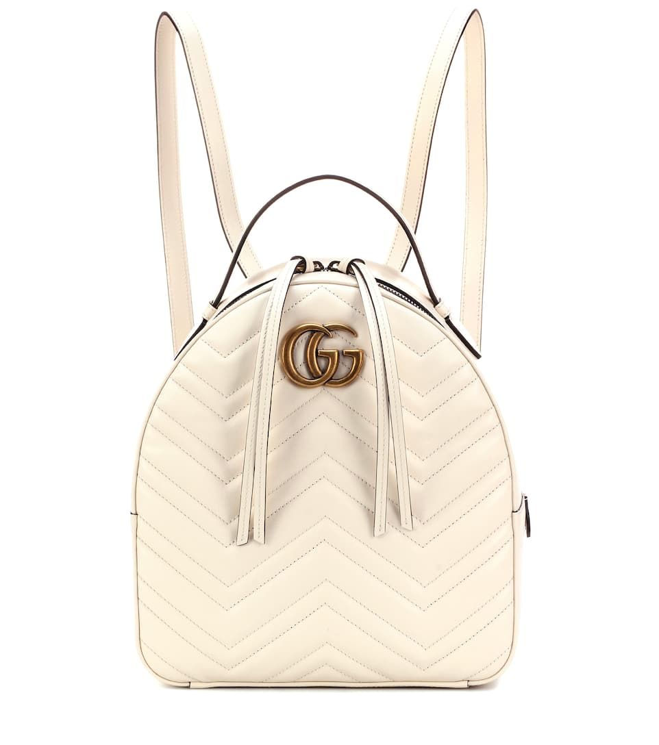 GG Marmont 白色復古小背包